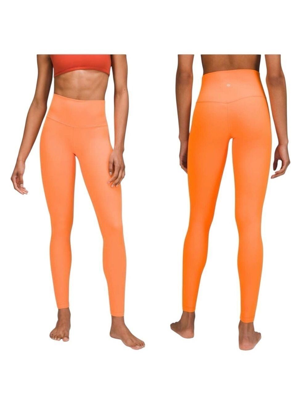 Lululemon Align High-Rise Pant 28" Orange Soda